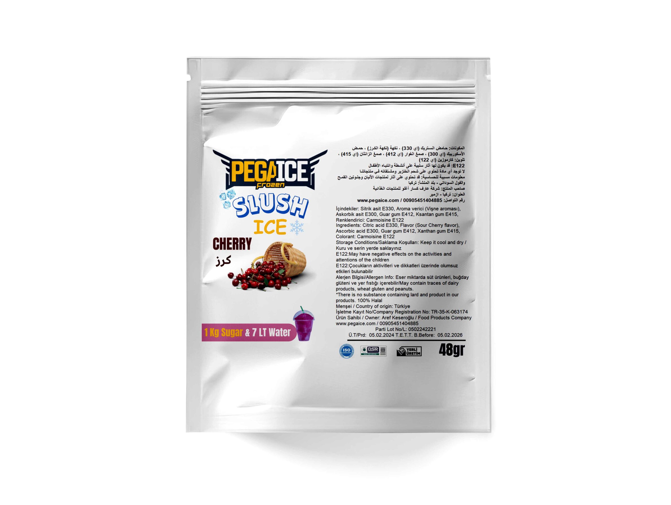 Ice Slush Cherry Powder