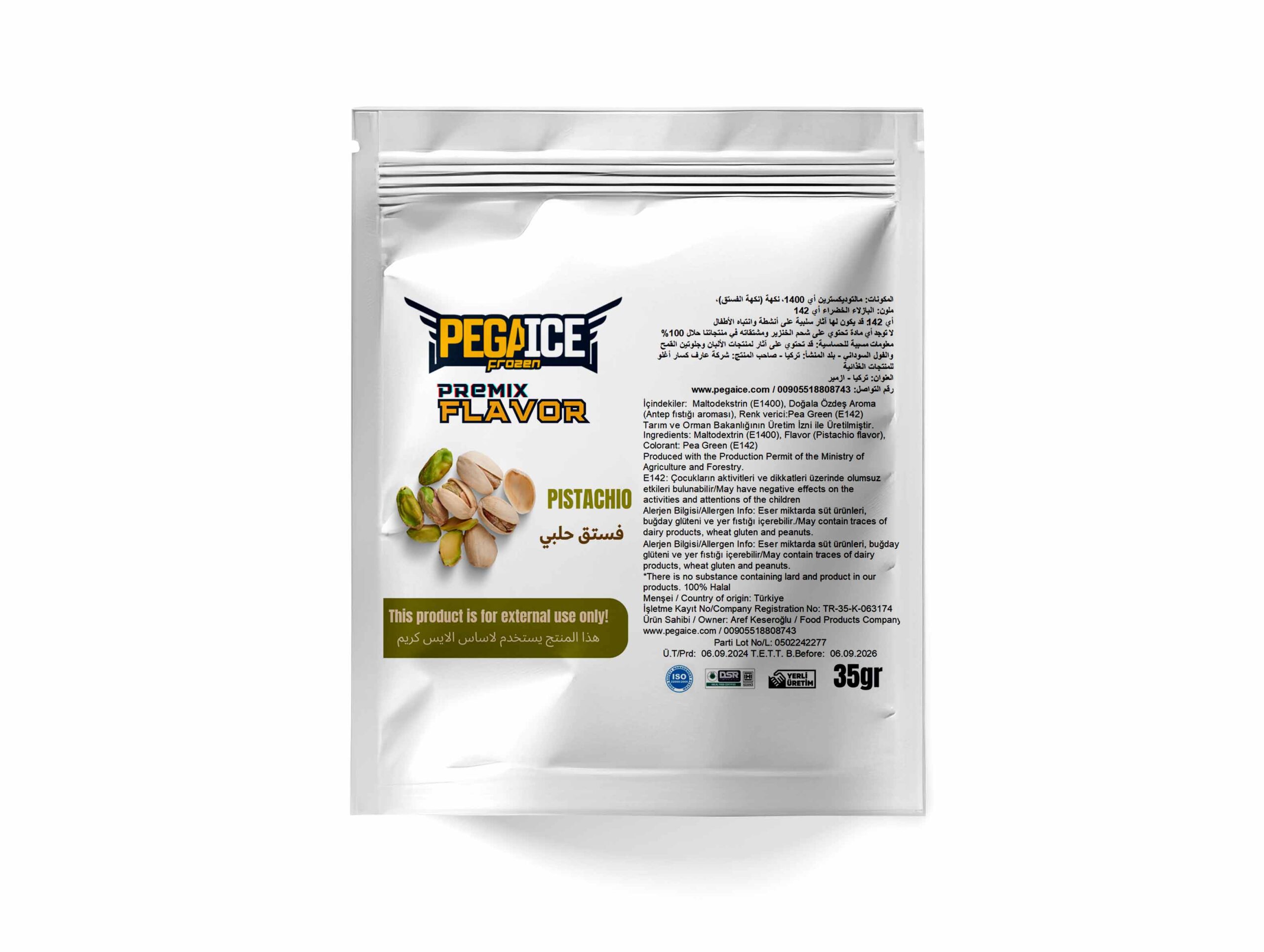 Flaovur Pistachio Premix