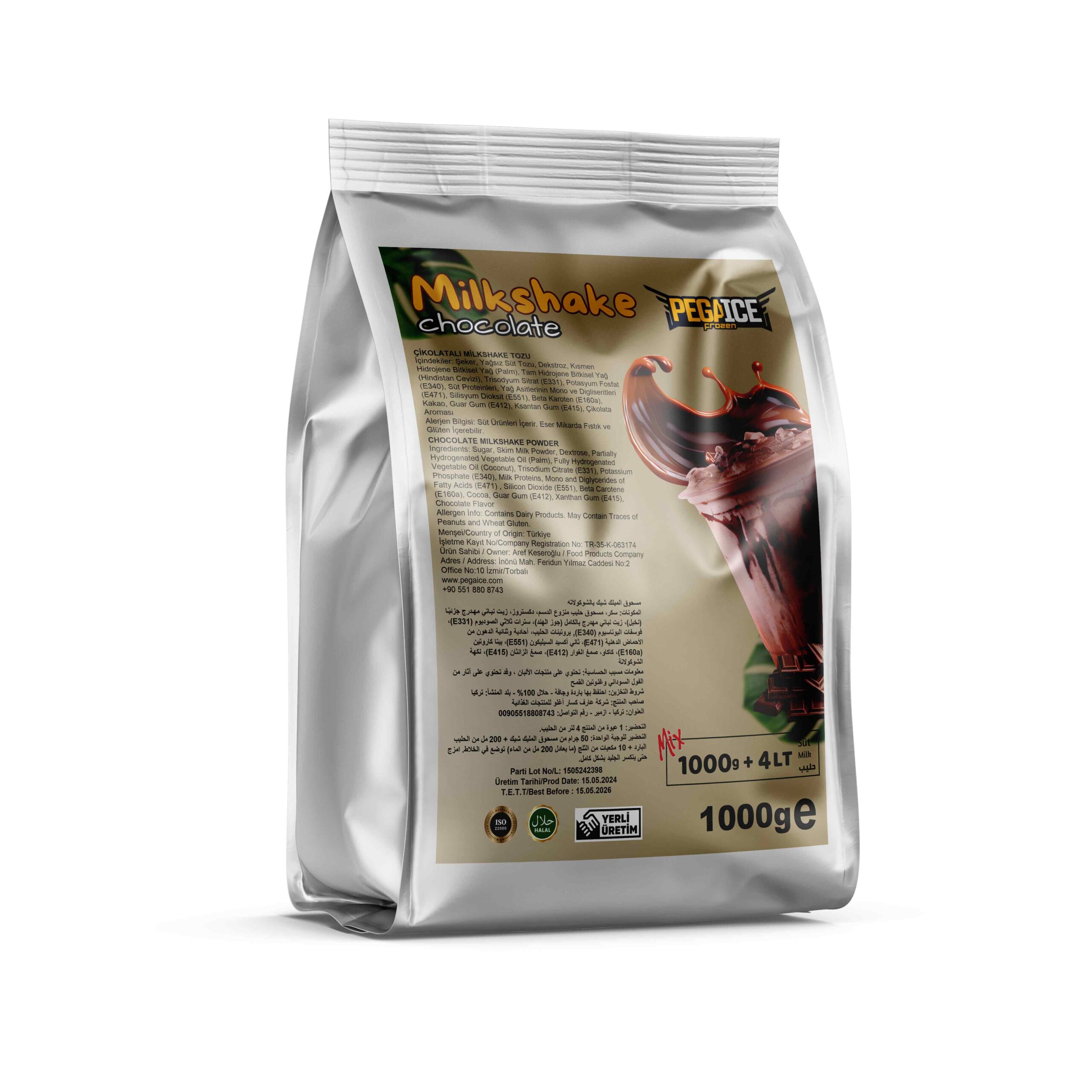 Milkshake Powder With Cacao