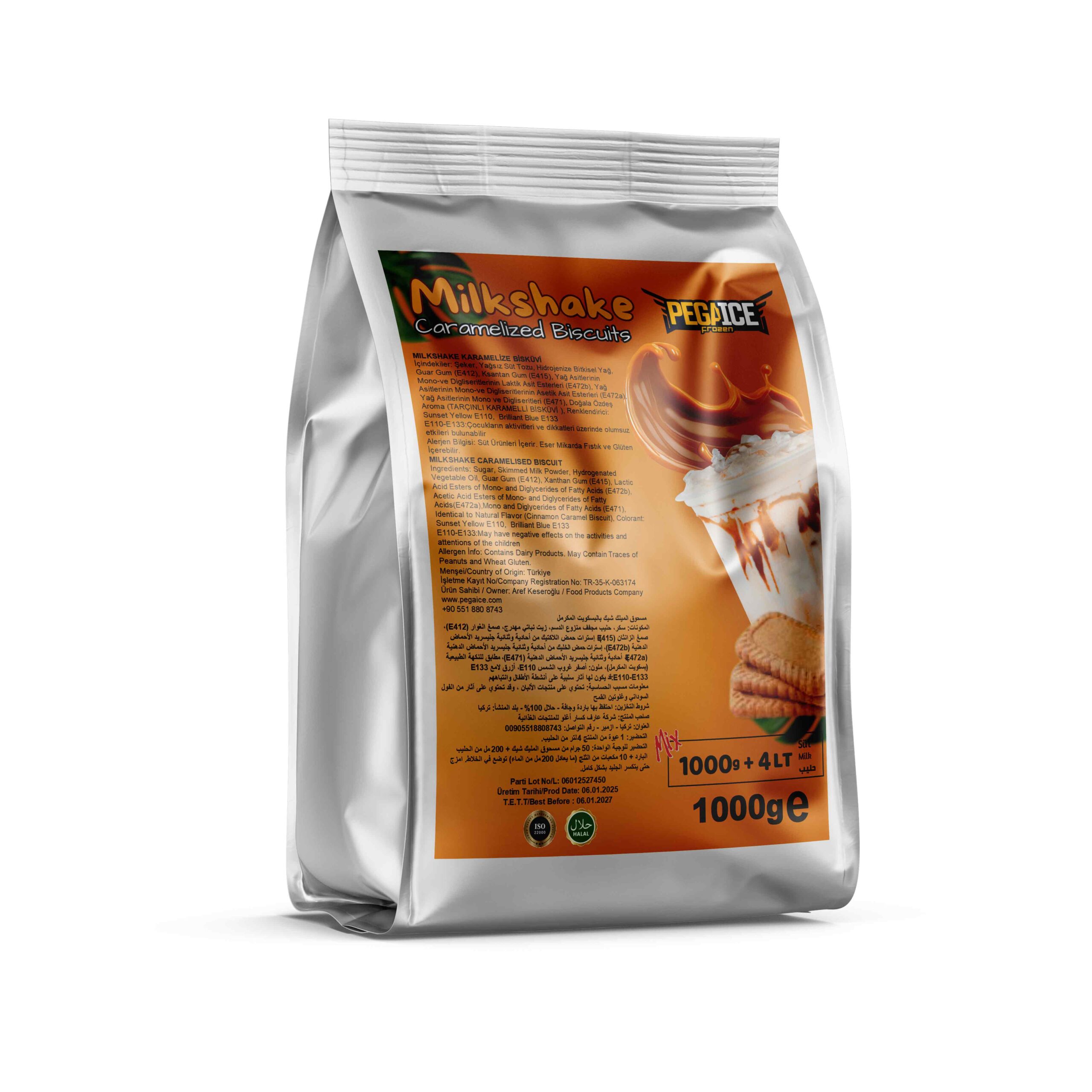 Milkshake Powder With Lotus