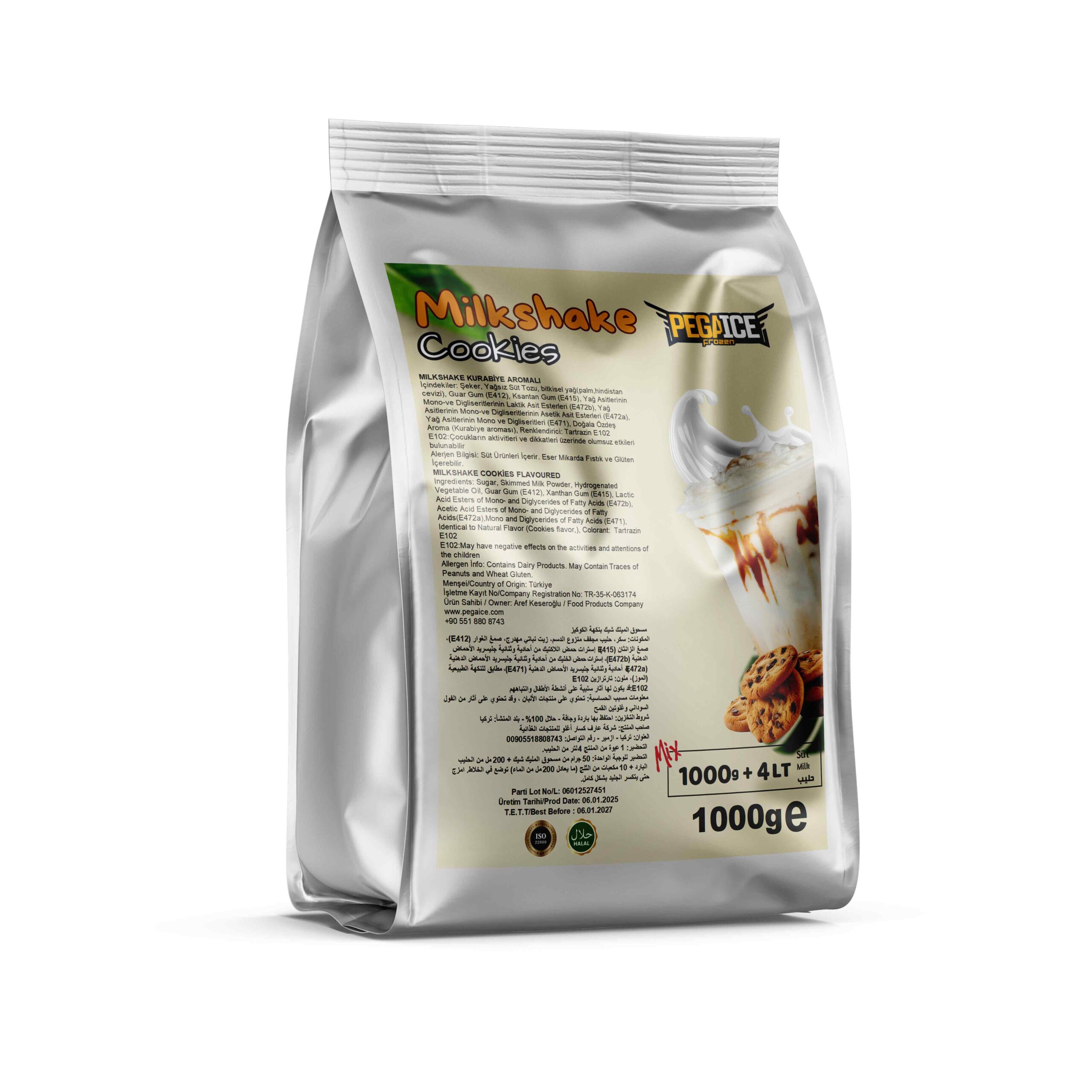 Milkshake Powder with Cookie